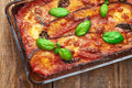 Aubergines Parmigiana